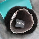 MIUFEE Toupee for Men Afro Kinky Curly Replacement System 4mm For Black Men 10x8" Full Lace Human Hair