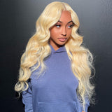 Undetectable HD Lace Wig 613 Blonde Natural Wave 13x6 Lace Front Wig [DSL02]